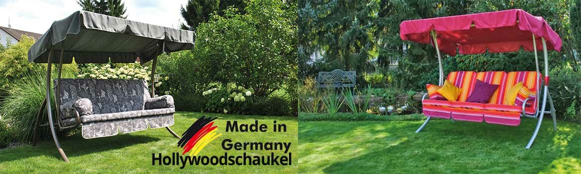 Hollywoodschaukel Made in Germany